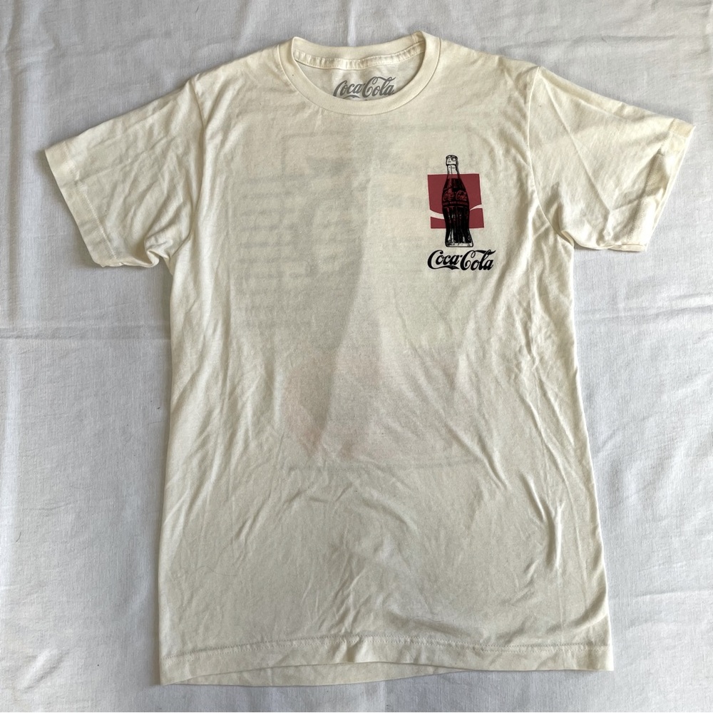 Vintage Coca-Cola Classic Print Tee Shirt